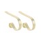 Haute Decor Original MantleClip Stocking Holder - 2 Pack Glimmer Gold